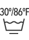 Wash at 30°C